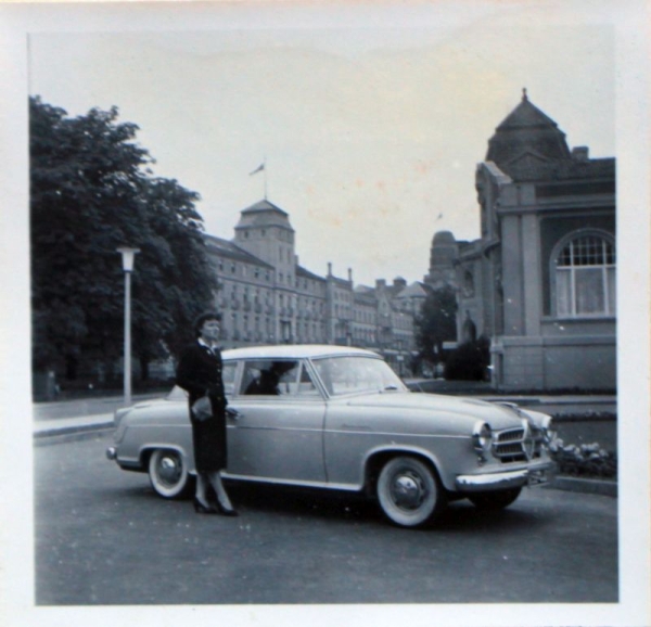 Borgward Isabella at Italy 1954 fifty Factoryphotos (1080)